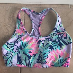 Lily Pulitzer luxletic sports bra